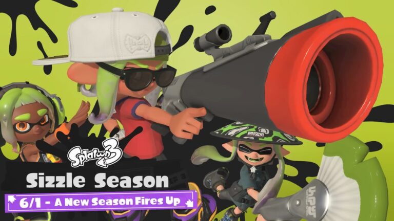 Splatoon 3 – Sizzle Season 2023 Starts June 1st, Adds New Stages and Weapons