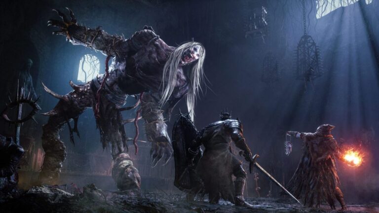 Lords of the Fallen Gameplay Showcases Axiom and Umbral, Massive Bosses