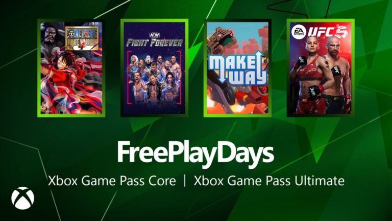 Free Play Days – UFC 5, One Piece: Pirate Warriors 4, AEW: Fight Forever and Make Way 
