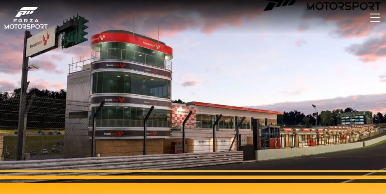 RACE AT BRANDS HATCH IN FORZA MOTORSPORT UPDATE 7