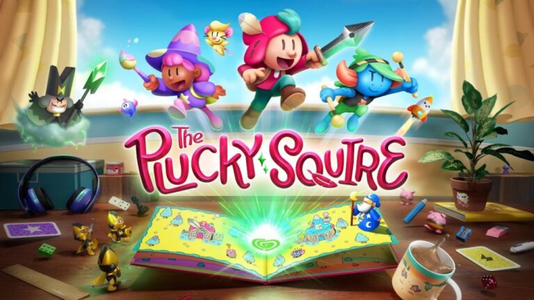 The Plucky Squire Gameplay Clips Showcase 3D to 2D Transitions, Jetpack, Combat, and More