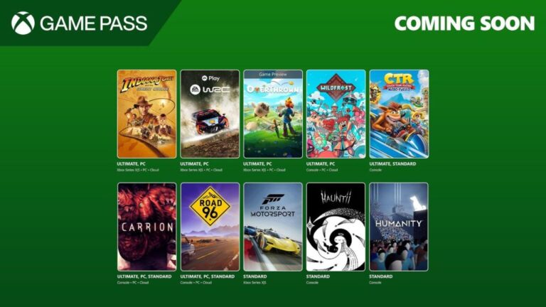 Indiana Jones and the Great Circle, EA Sports WRC, and More Confirmed for Game Pass in December