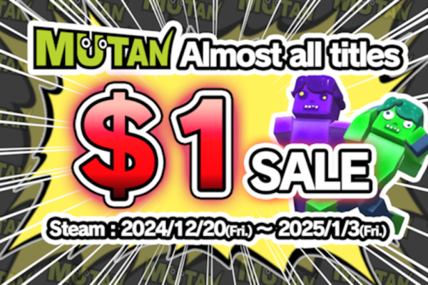 MUTAN Games Now on Steam for $1