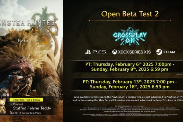 Monster Hunter Wilds Beta Test 2 1024x576 1 Monster Hunter Wilds Open Beta 2 Announced for February