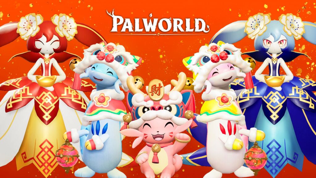 Palworld Spring Festival 1024x576 1 Palworld Celebrates Spring Festival With New Pal Skins