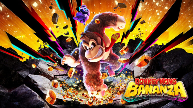 Donkey Kong Bananza Gameplay Showcases Environmental Destruction, Turf Surfing, and More