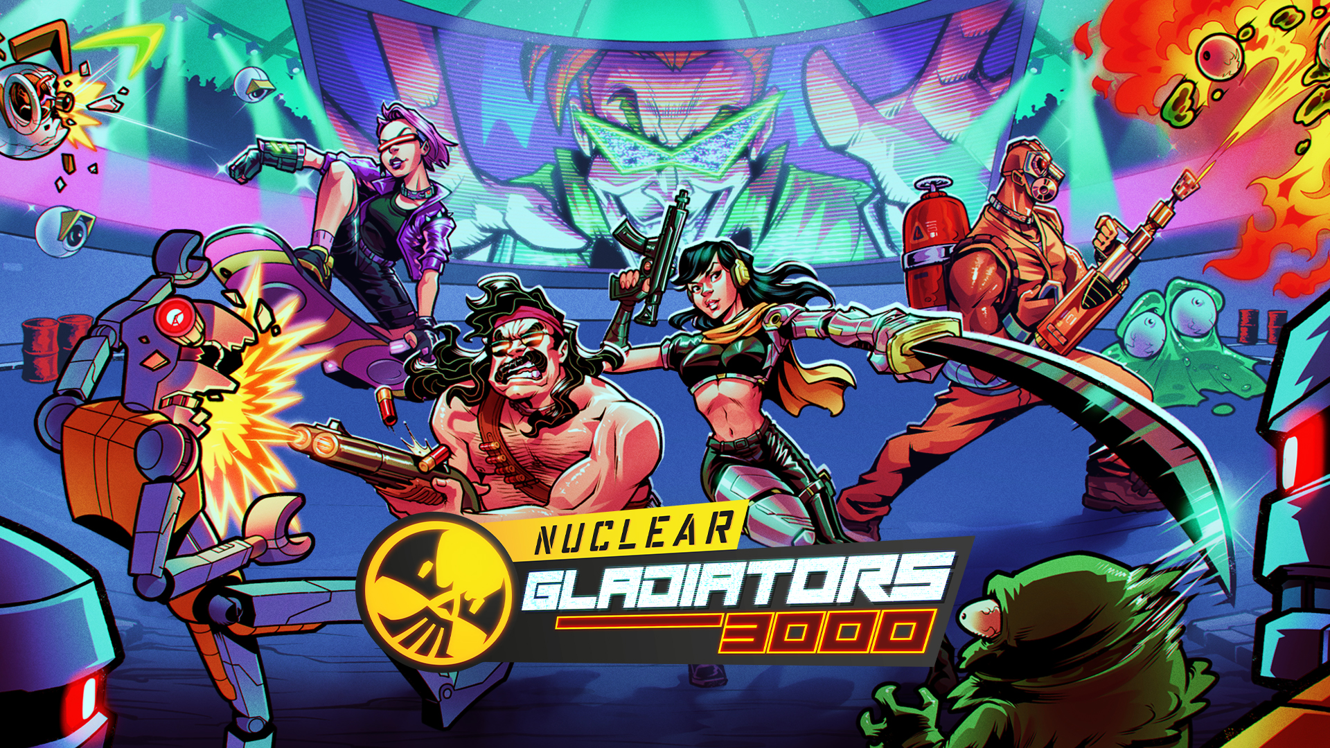 Nuclear Gladiators 3000 now available on Steam and Nintendo Switch Nuclear Gladiators 3000 now available on Steam and Nintendo Switch