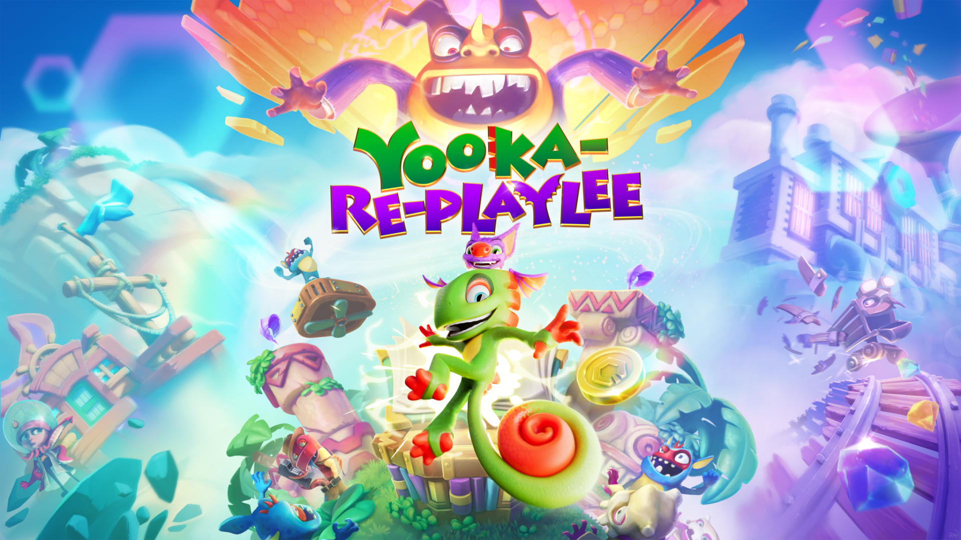 Yooka-Replaylee out now on PC and Consoles