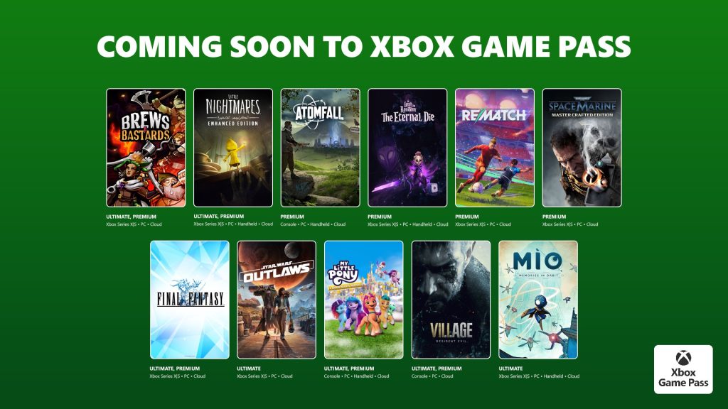 Star Wars Outlaws, Resident Evil Village, and More Coming to Xbox Game Pass