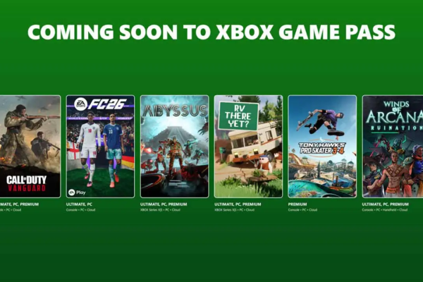 Xbox Game Pass New Game additions in June